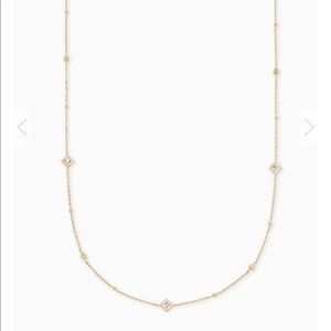 Kendra Scott Michelle 14k gold necklace